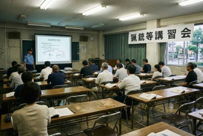 日本で猟銃を所持するまでの5ステップ