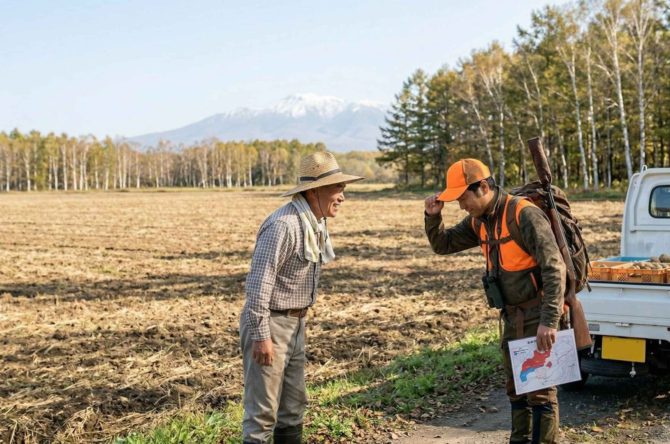 猟場を使い続けるために：地元住民とのトラブル回避術
