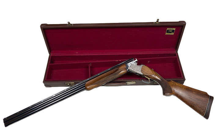 中古散弾銃　ミロク　1800W　12-30”トラップ