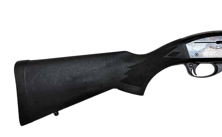 レミントン　M1100シンセティック　12-22”ハーフライフルド替え銃身つき