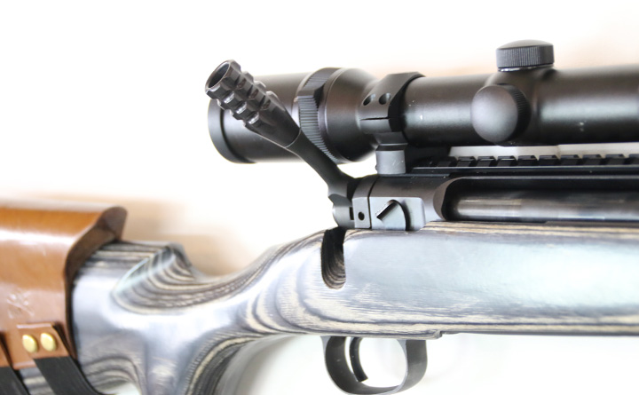 サベージボルトアクション銃用　カスタムボルトハンドル　クロスハッチ
