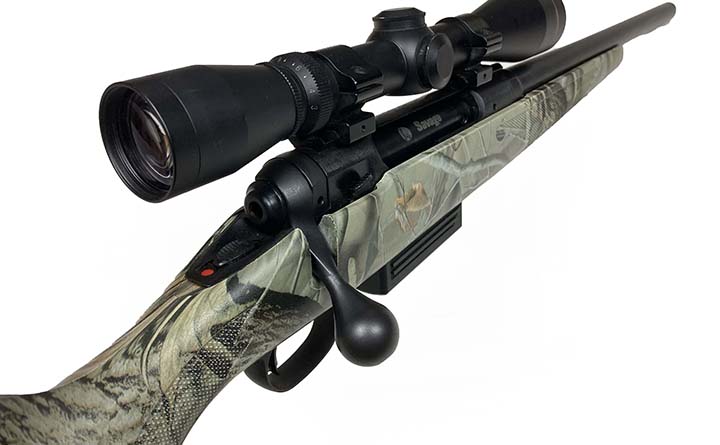サベージ　M220カモ　20-20”ハーフライフルド