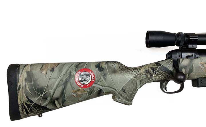 サベージ　M220カモ　20-20”ハーフライフルド