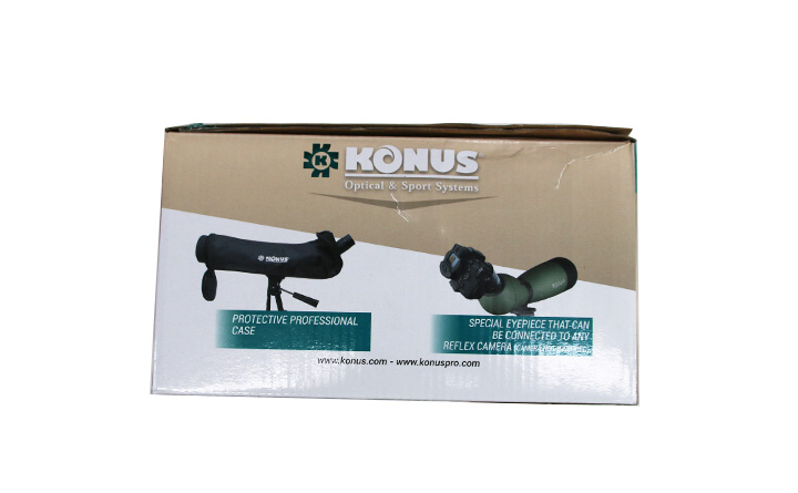 KONUS　スポッティングスコープ　20-60×80mm
