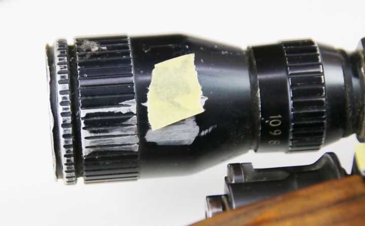 中古ライフルチェコモーゼル30-06　NICHOLS2,5-10×46スコープ付き