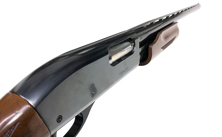 中古散弾銃　レミントン　M870ウィングマスター　12-30”交換チョーク式