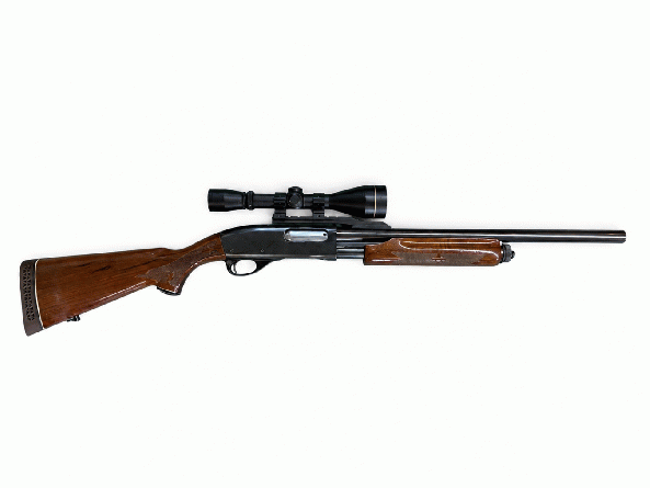 中古特定ライフル　レミントンM870ウィングマスター　12-20”ハーフライフルド