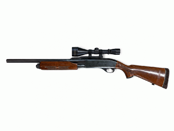 中古特定ライフル　レミントンM870ウィングマスター　12-20”ハーフライフルド