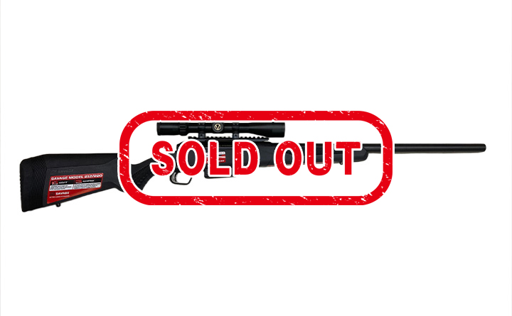 【SOLDOUT】サベージ　M220　20‐22”ハーフライフルド新古品