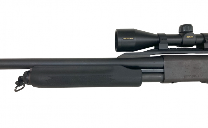 レミントン　M870　12‐23”ハーフライフルド、替え銃身付