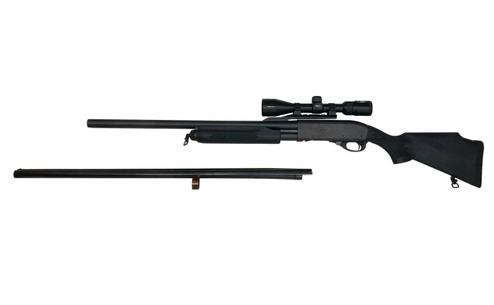 レミントン　M870　12‐23”ハーフライフルド、替え銃身付