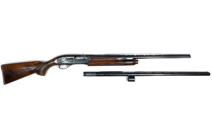 中古散弾銃　レミントン　1100エングルーブ　12-26”