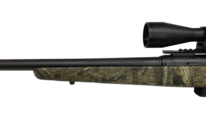 サベージ　M220カモ旧型モデル　20-22”ハーフライフルド