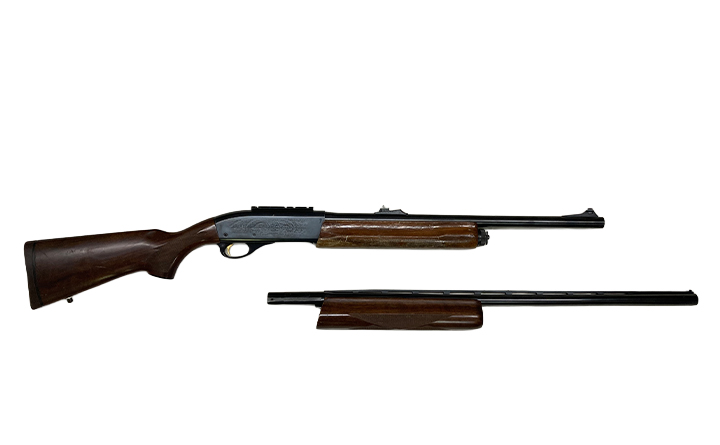 レミントン　11-87プレミア　レフトハンド　12-21”替え銃身つき