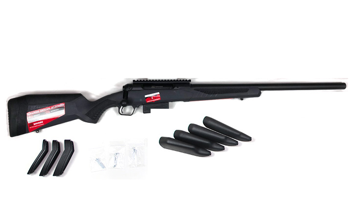 ※入荷しました※新銃　サベージ212　スコープ等付属品セット