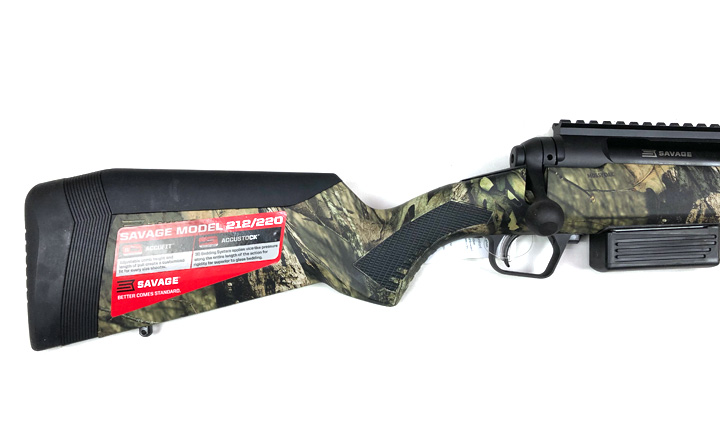 ※在庫切れ、次回入荷未定※新銃　サベージ212カモ　スコープ等付属品セット
